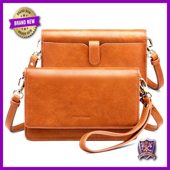 Handbags - Small Crossbody Bag Cellphone Purse Wallet RFID Card Slots Adjustable Straps